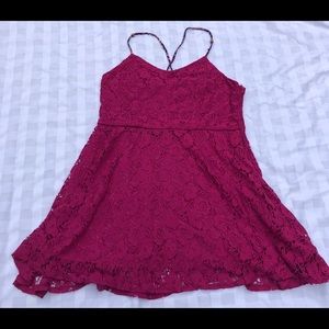 Xhilaration Deep Pink Short Dress